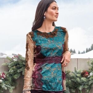 NWOT SUNDANCE Blouse- 12